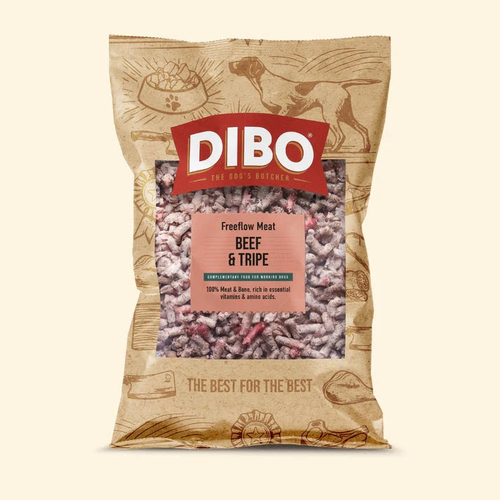 Dibo Beef & Tripe Mince (Freeflow) 1kg
