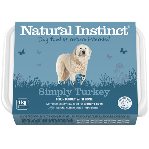 Natural Instinct Simply Turkey  1kg