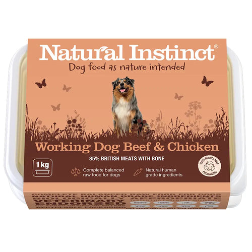 Natural Instinct Working Dog Beef with Chicken  1kg