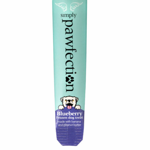 BACK IN STOCK ! Ice Cream - Simply PAWfection Frozen Dog Treat - BLUEBERRY