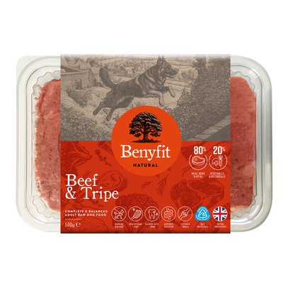 Benyfit Beef & Tripe Complete 500g