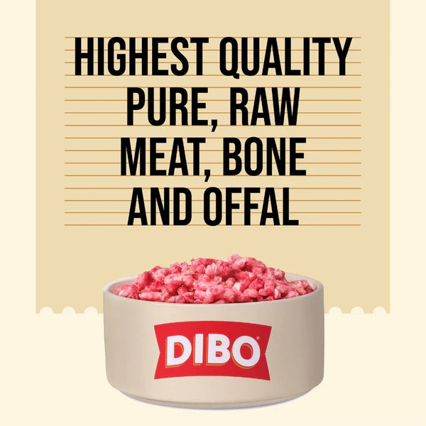 Dibo Beef & Offal Mince (Freeflow) 500g