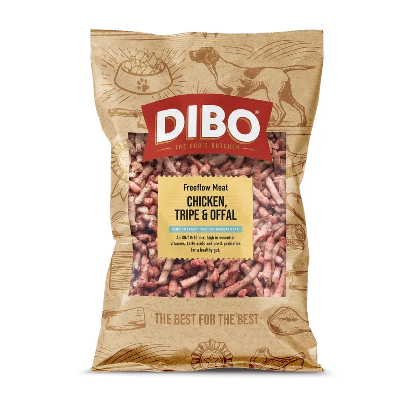 Dibo Chicken Turkey, Tripe & Offal Mince (Freeflow) 1kg