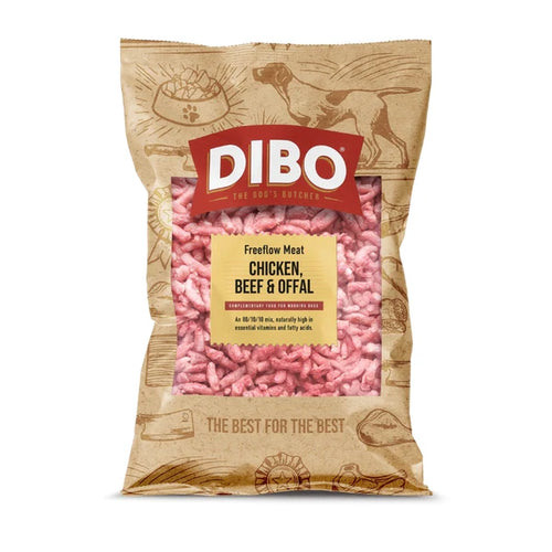 Dibo Chicken, Beef & Offal Mince (Freeflow) 1kg