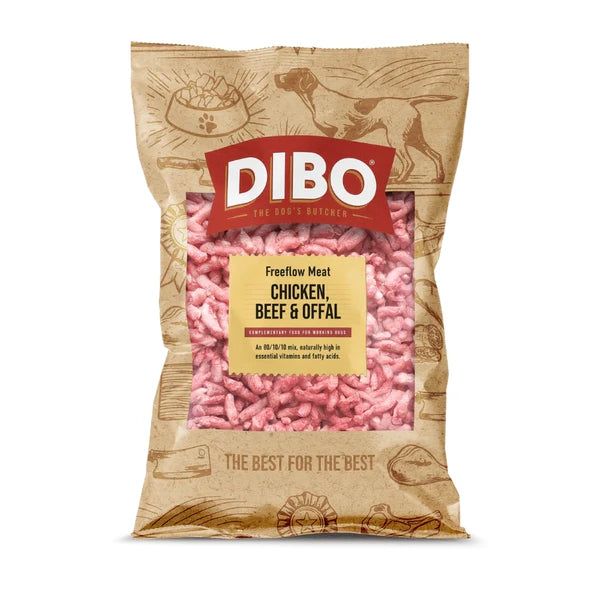 Dibo Chicken, Beef & Offal Mince (Freeflow) 1kg