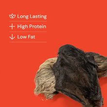 COWS EAR WITH HAIR
