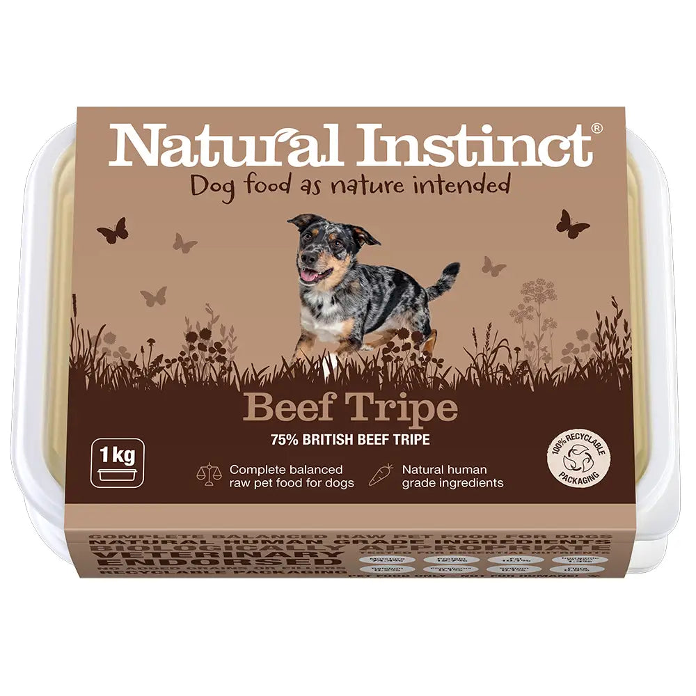 Natural Instinct Beef Tripe 1kg