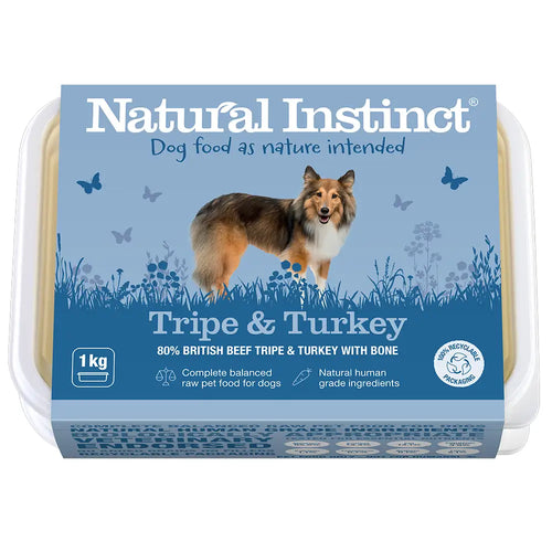 Natural Instinct Tripe & Turkey  1Kg