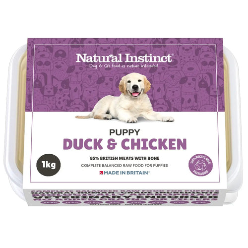 Natural Instinct Puppy Duck & Chicken 1kg