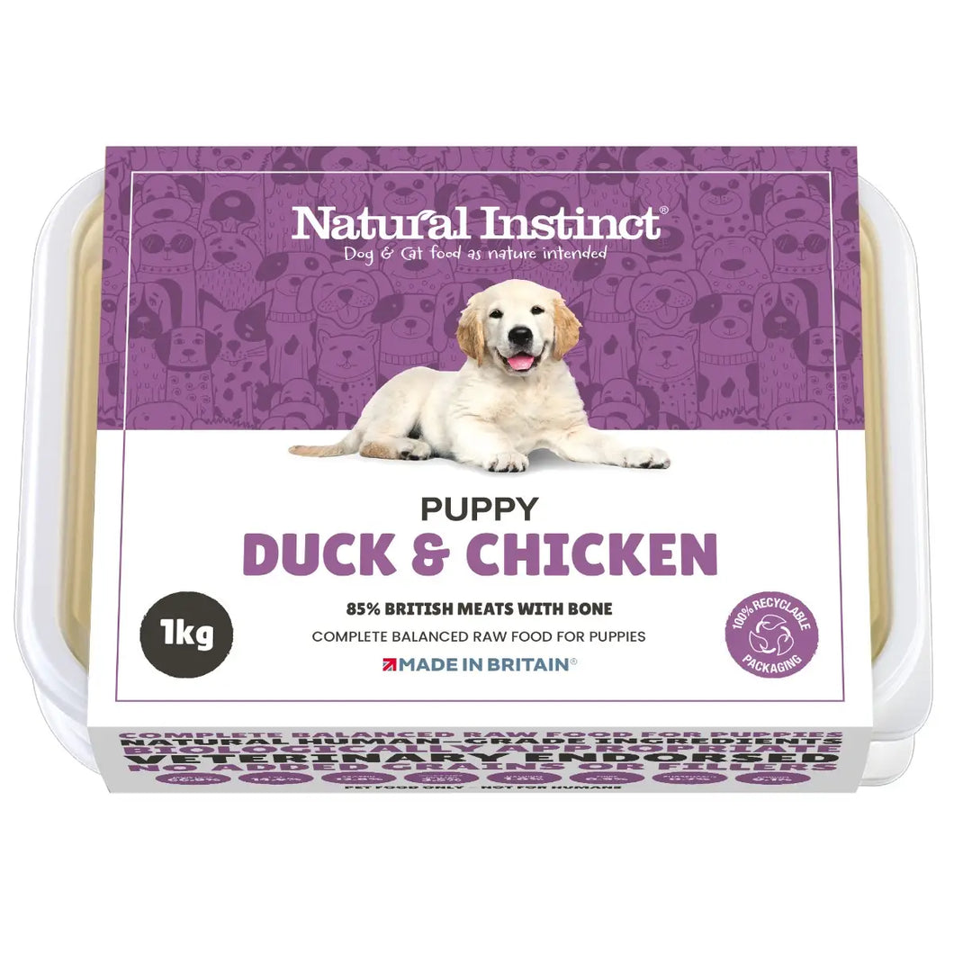 Natural Instinct Puppy Duck & Chicken 1kg