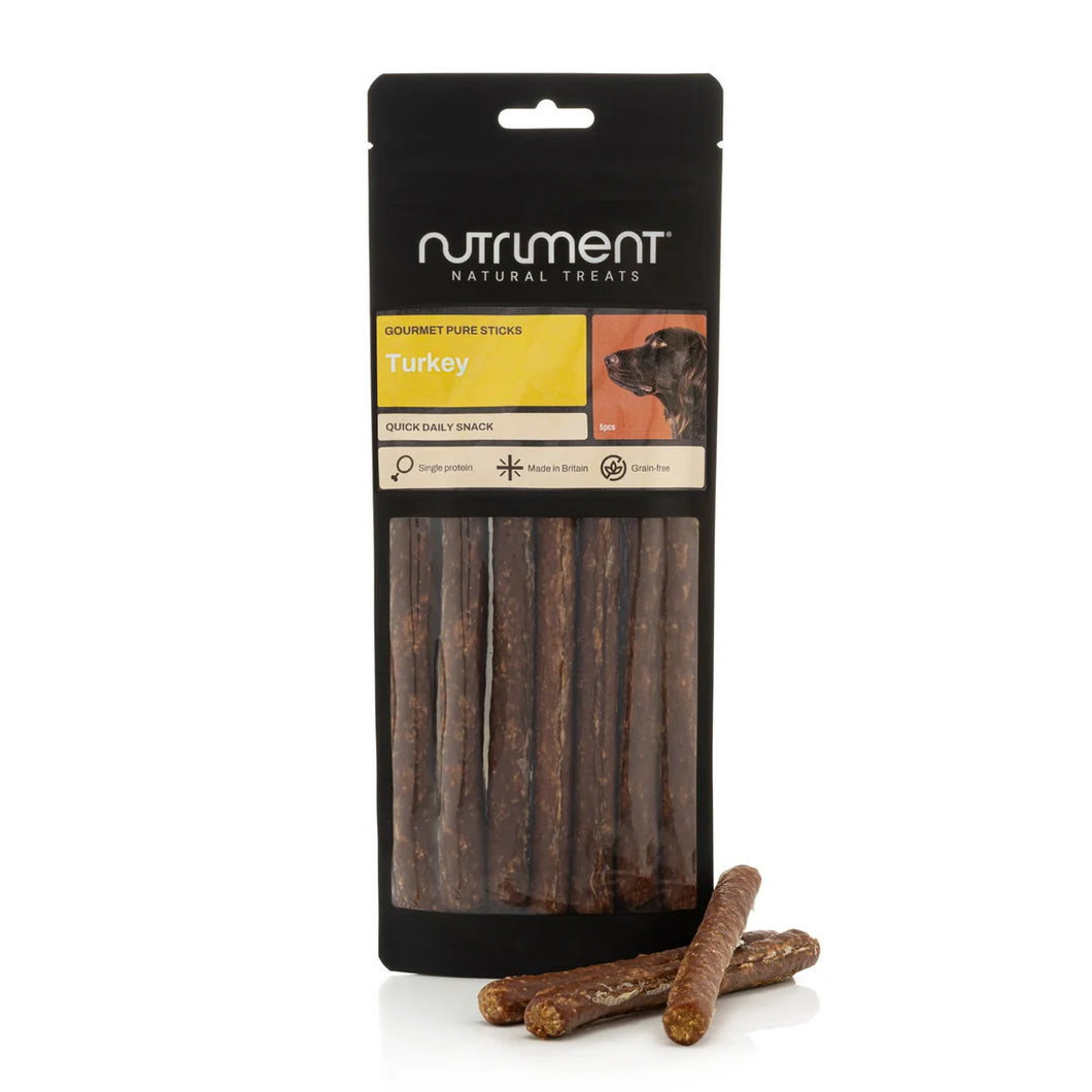 Nutriment Gourmet Pure Sticks - TURKEY - 5 pack