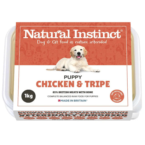 Natural Instinct Puppy Chicken, & Tripe 1kg