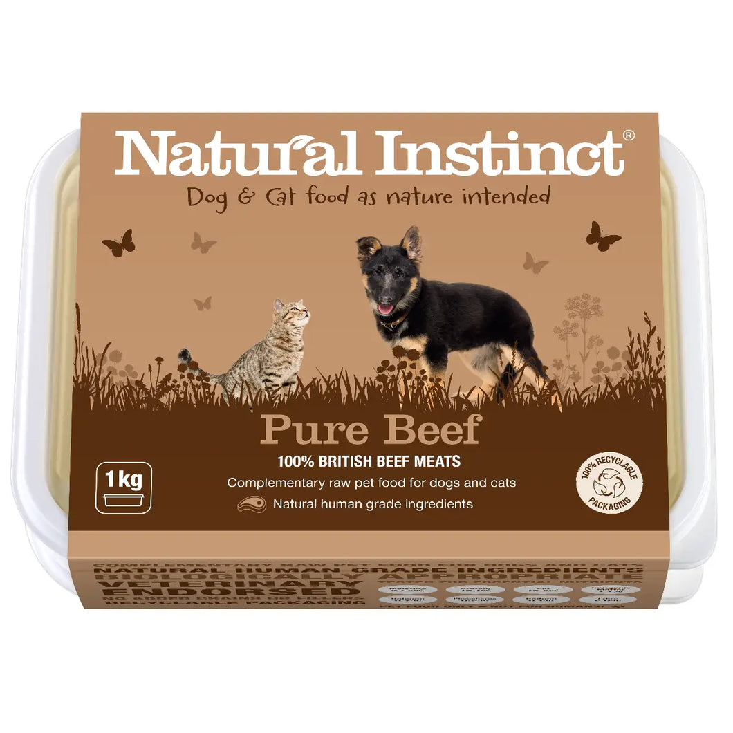 Natural Instinct Pure Beef  1kg