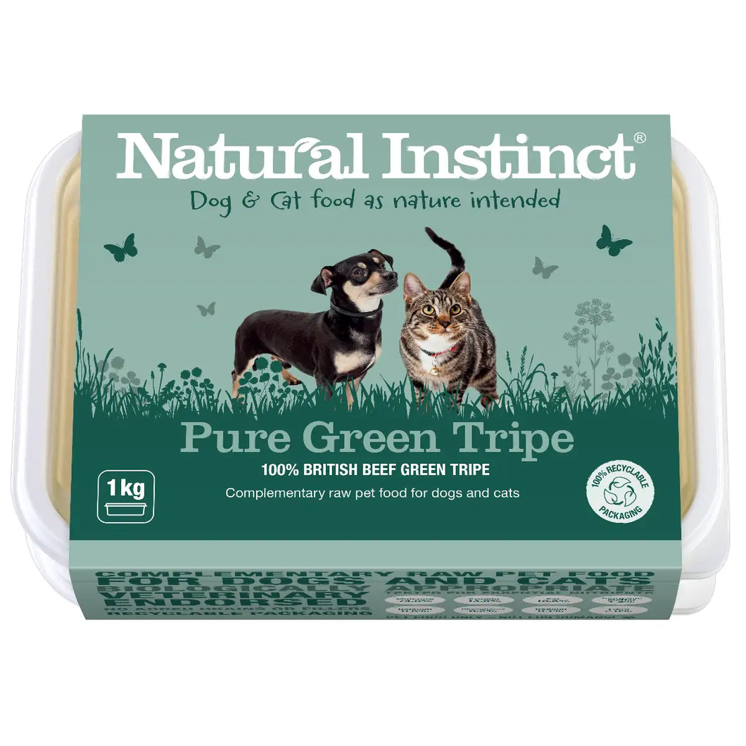 Natural Instinct Pure Green Tripe 1kg